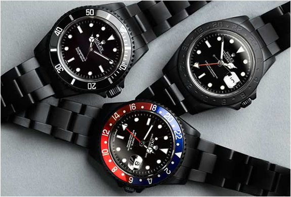 Black Rolex Watch