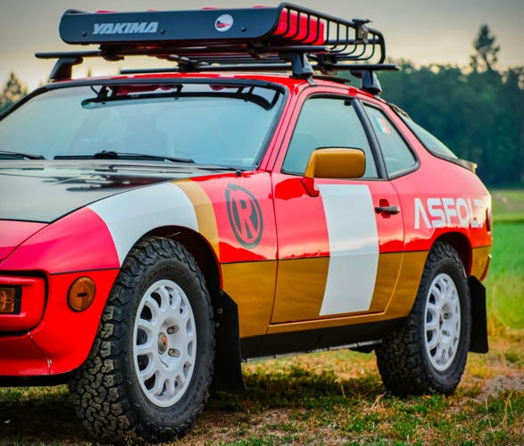 Porsche S Baja Rally Car