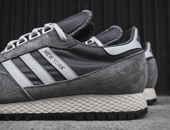 Adidas new york shoes grey online