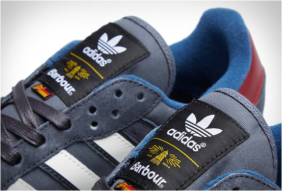 Barbour adidas shoes fashion