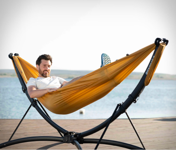 Foldable hammock best sale