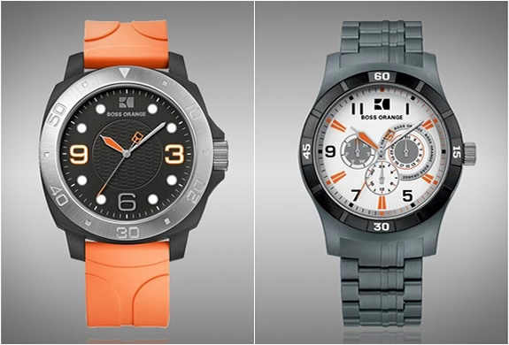 Hugo orange watch best sale