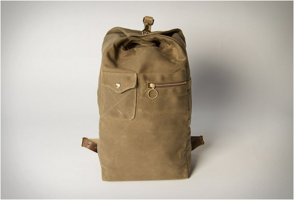 Military Duffle Backpack By Collected Works