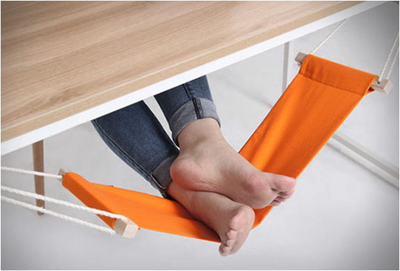 Leg hammock for desk best sale