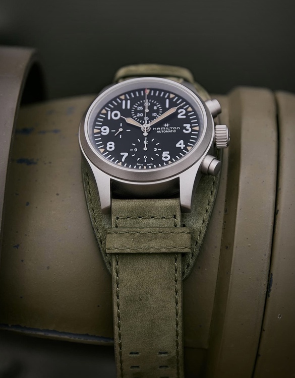 Hamilton Khaki Field Auto Chrono Watch