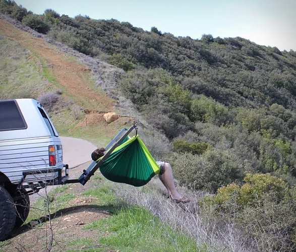 Jeep hitch hammock best sale