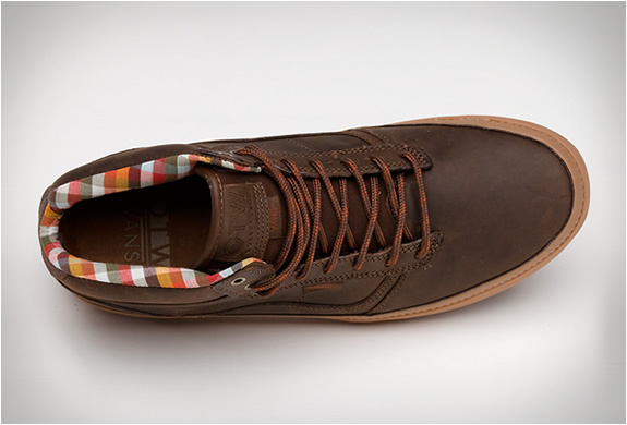 Vans Otw Leather Bedford | Brown & Gum