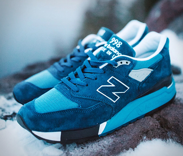 New balance 998 j crew light blue hotsell