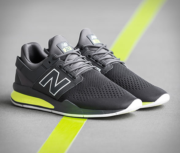 New balance black 247 v2 trainers best sale