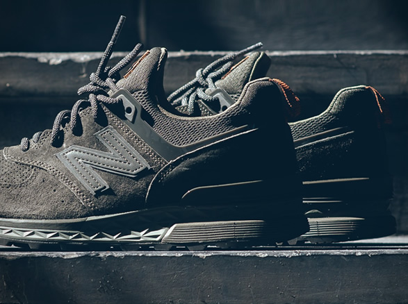 New balance 574 outdoor olive hotsell