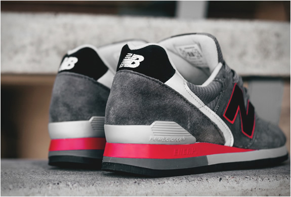 New balance 996 black red on sale