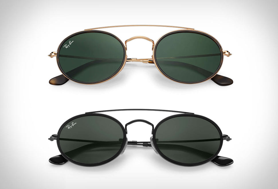 Ray Ban Oval Double Bridge