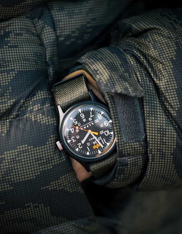 Timex alpha industries watch sale