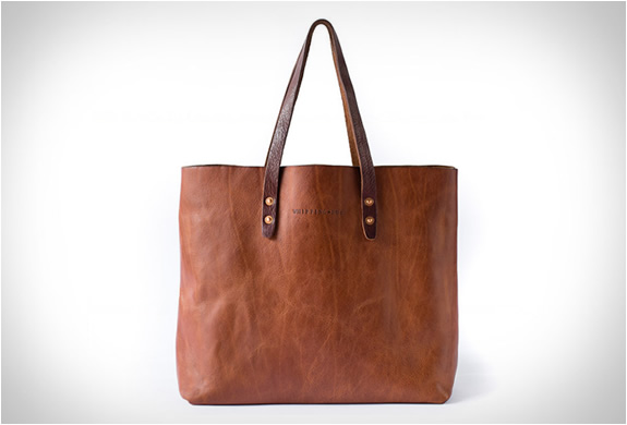 Whipping + Post popular vintage full grain leather tote