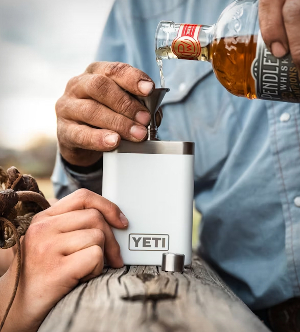 Flask fashion for yeti